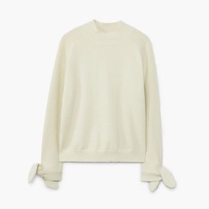 Mango Knotted Sleeve Sweater